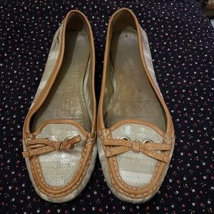 Coach Ireen Starfish Loafers - size 8